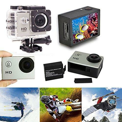 4K Waterproof All Digital UHD WiFi Camera + RF Remote And Accessories