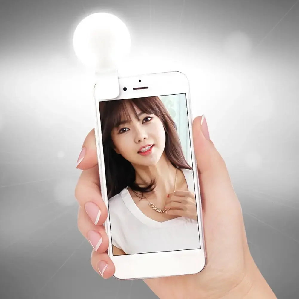 Mobile Phone LED Selfie Ring Light Portable Mini Durable Practical ...