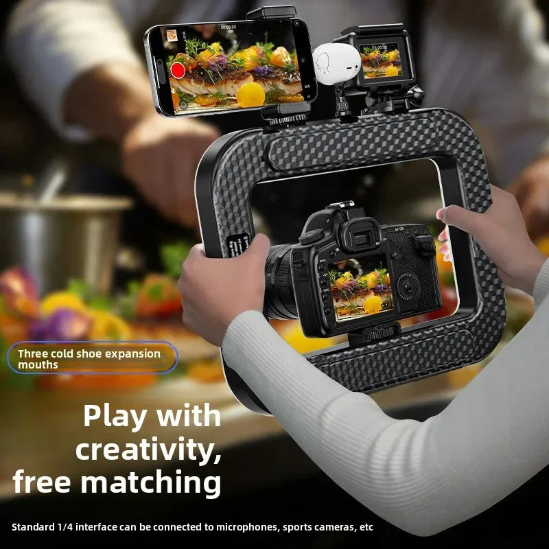 Portable Handheld Ring LED Light New Rabbit Cage Lighting Photography