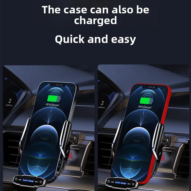 Wireless Charger For Car Mobile Cell Phone Holder .....