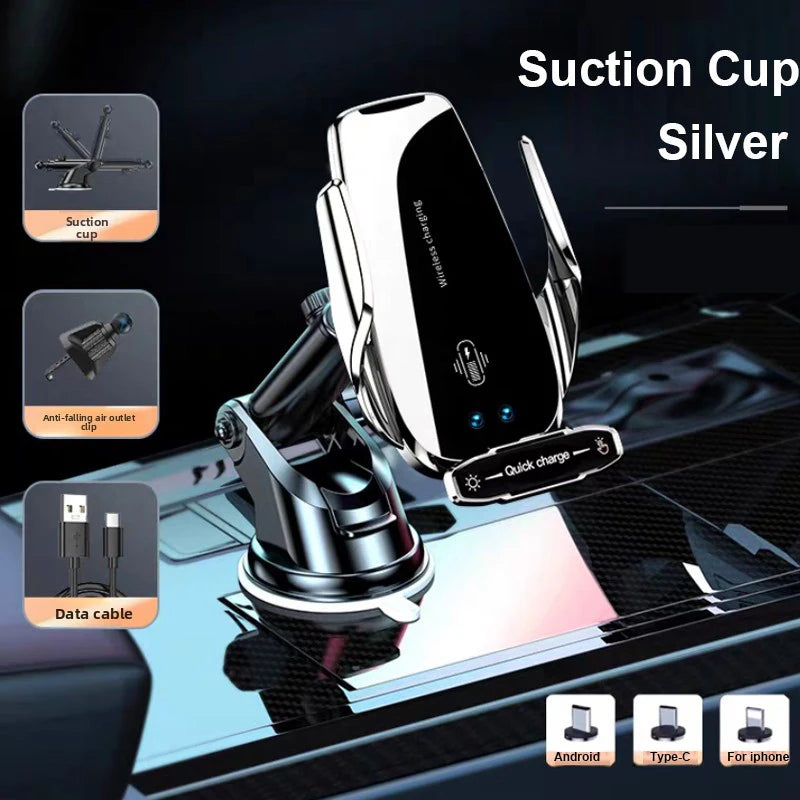 Wireless Charger For Car Mobile Cell Phone Holder .....