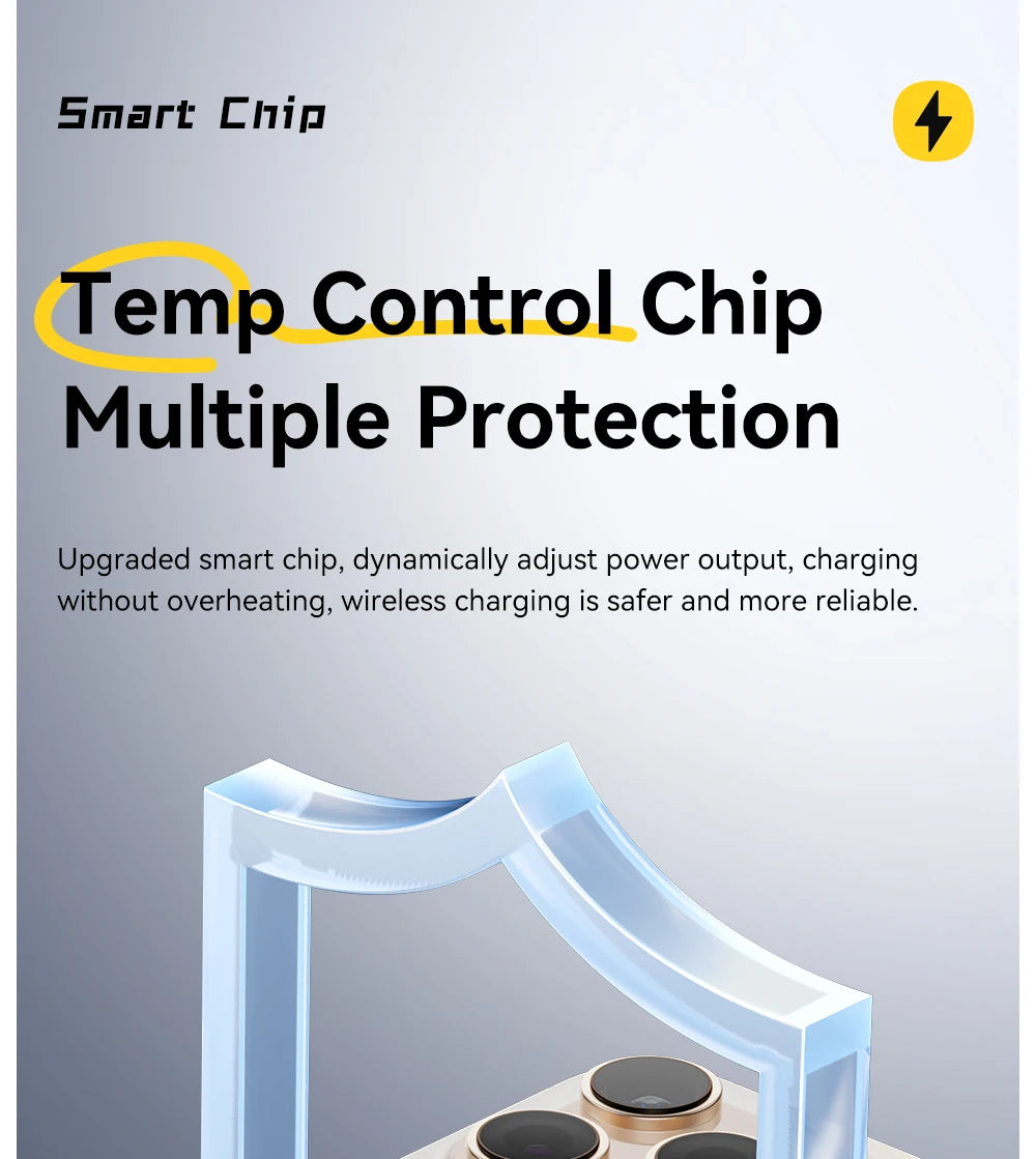 Essager Magnetic Wireless Charger With Holder 15W Fast Charging ...