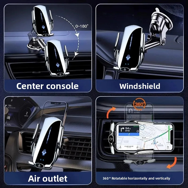 Wireless Charger For Car Mobile Cell Phone Holder .....