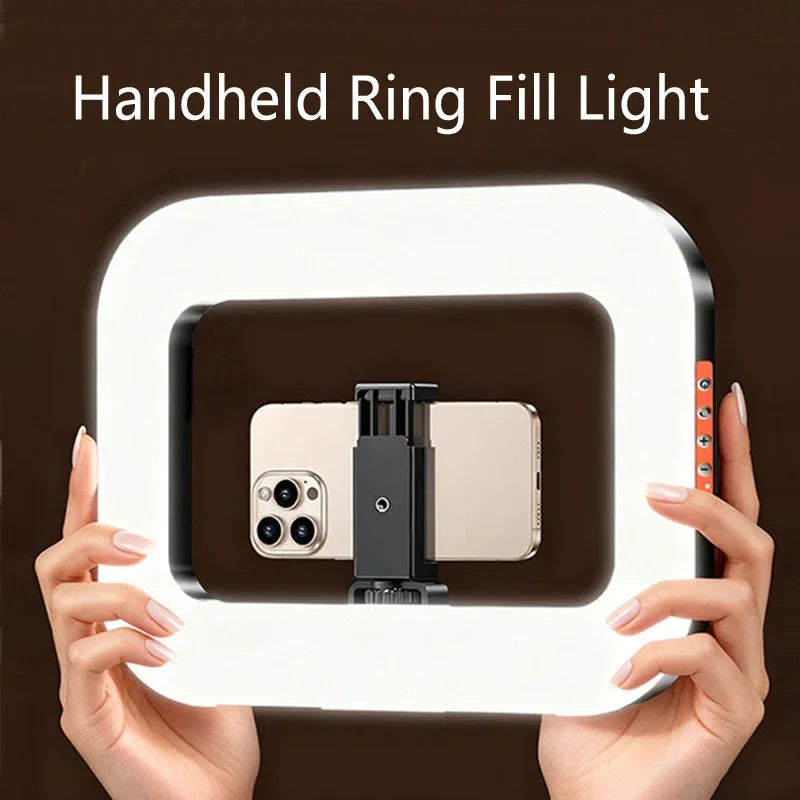 Portable Handheld Ring LED Light New Rabbit Cage Lighting Photography