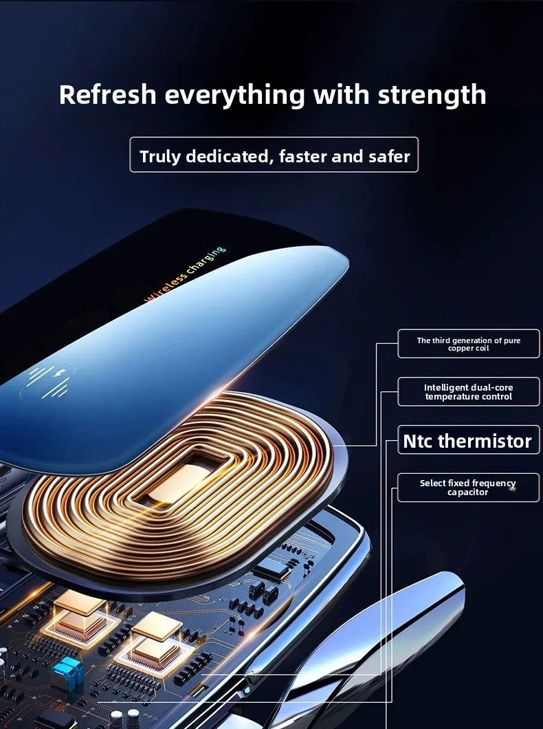 Wireless Charger For Car Mobile Cell Phone Holder .....