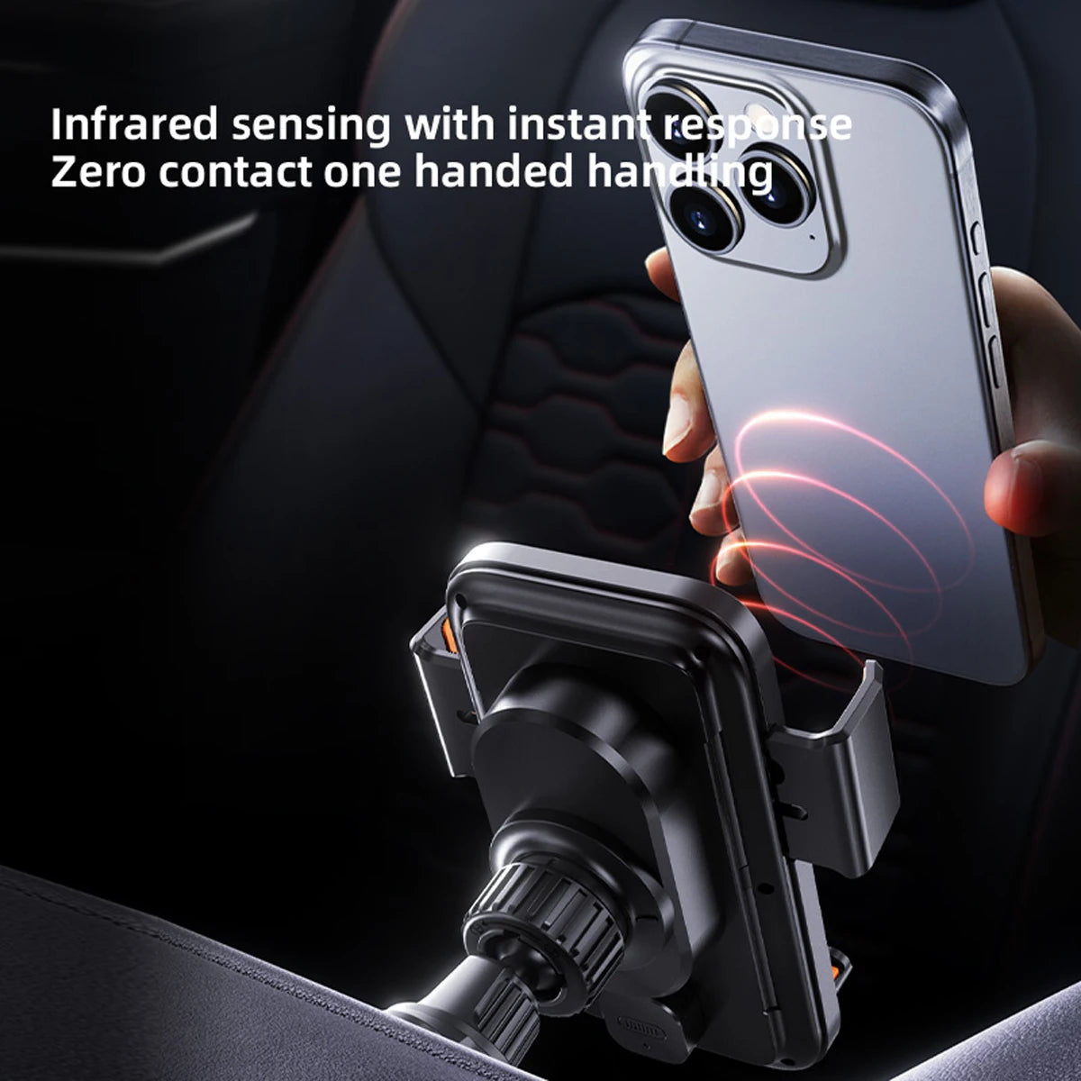 Car Phone Charger Phone Holder 15W Wireless