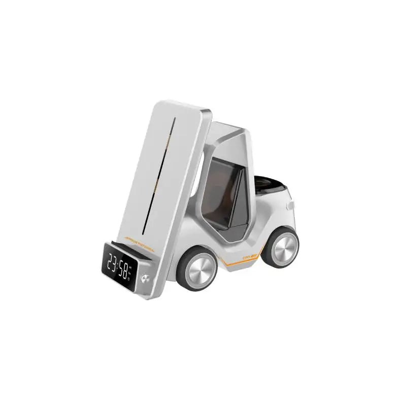 Wireless Charger 4 in 1 Forklift Design Fast Charging Dock ....