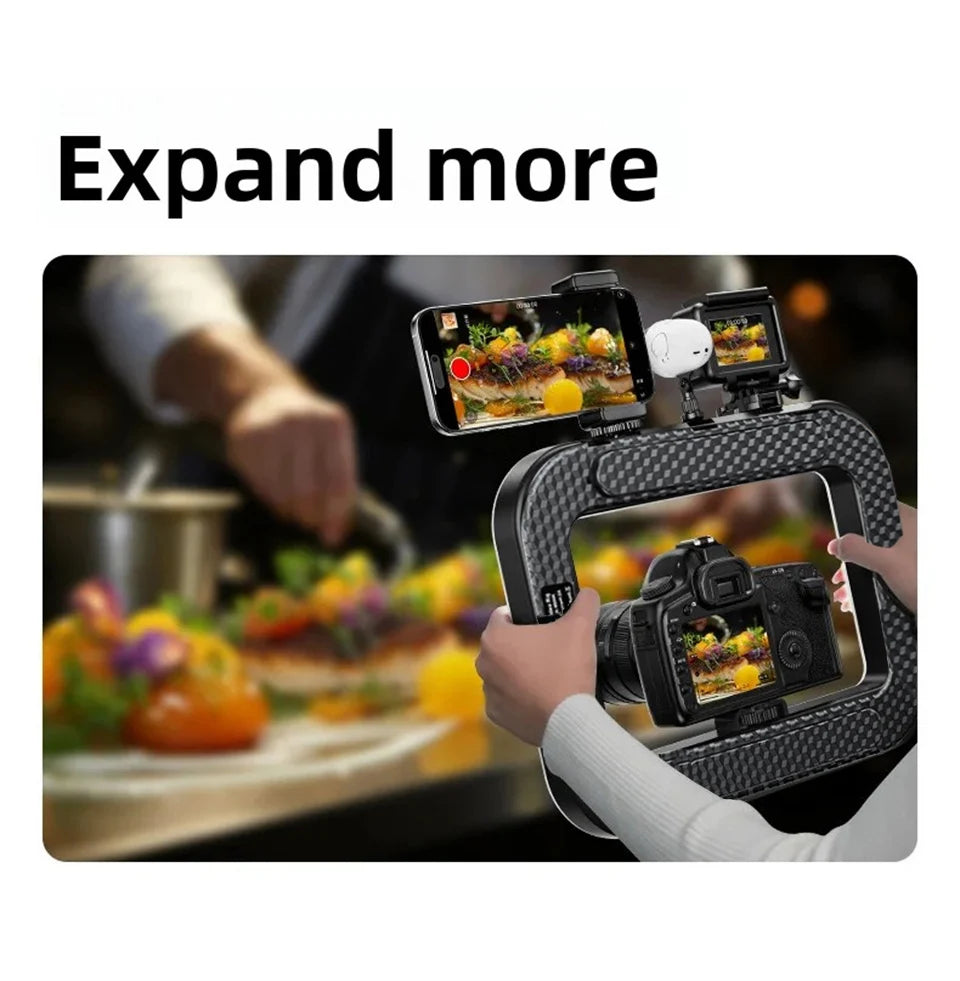 Portable Handheld Ring LED Light New Rabbit Cage Lighting Photography