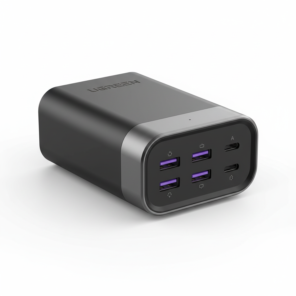 Chargeur GaN UGREEN Nexode 100W - Photo professionnelle haute résolution