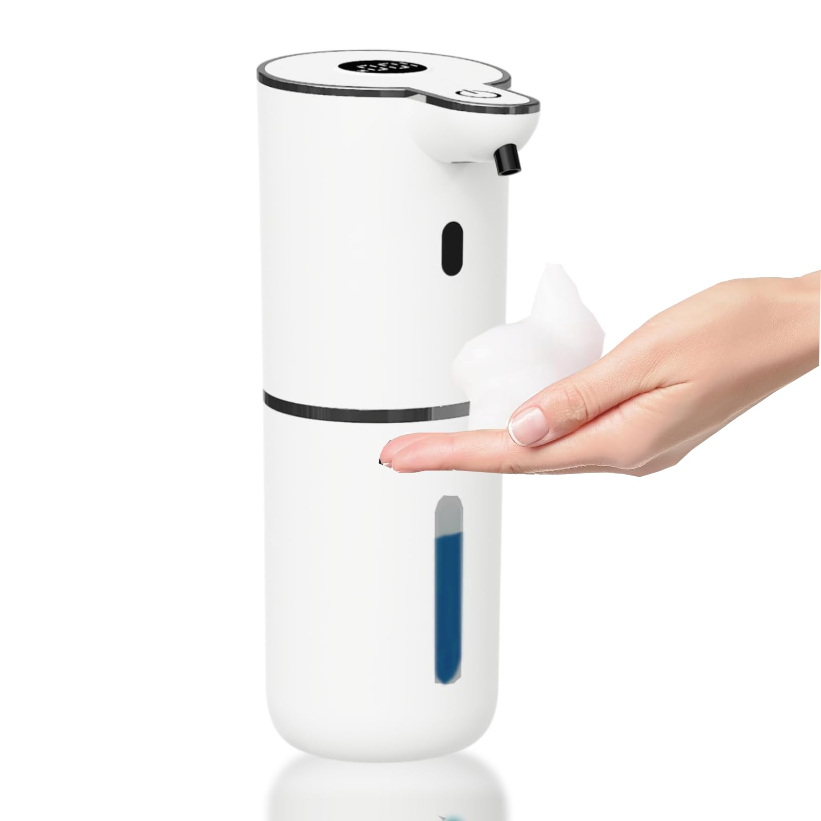 Distributeur Savon Automatique Inox Rechargeable